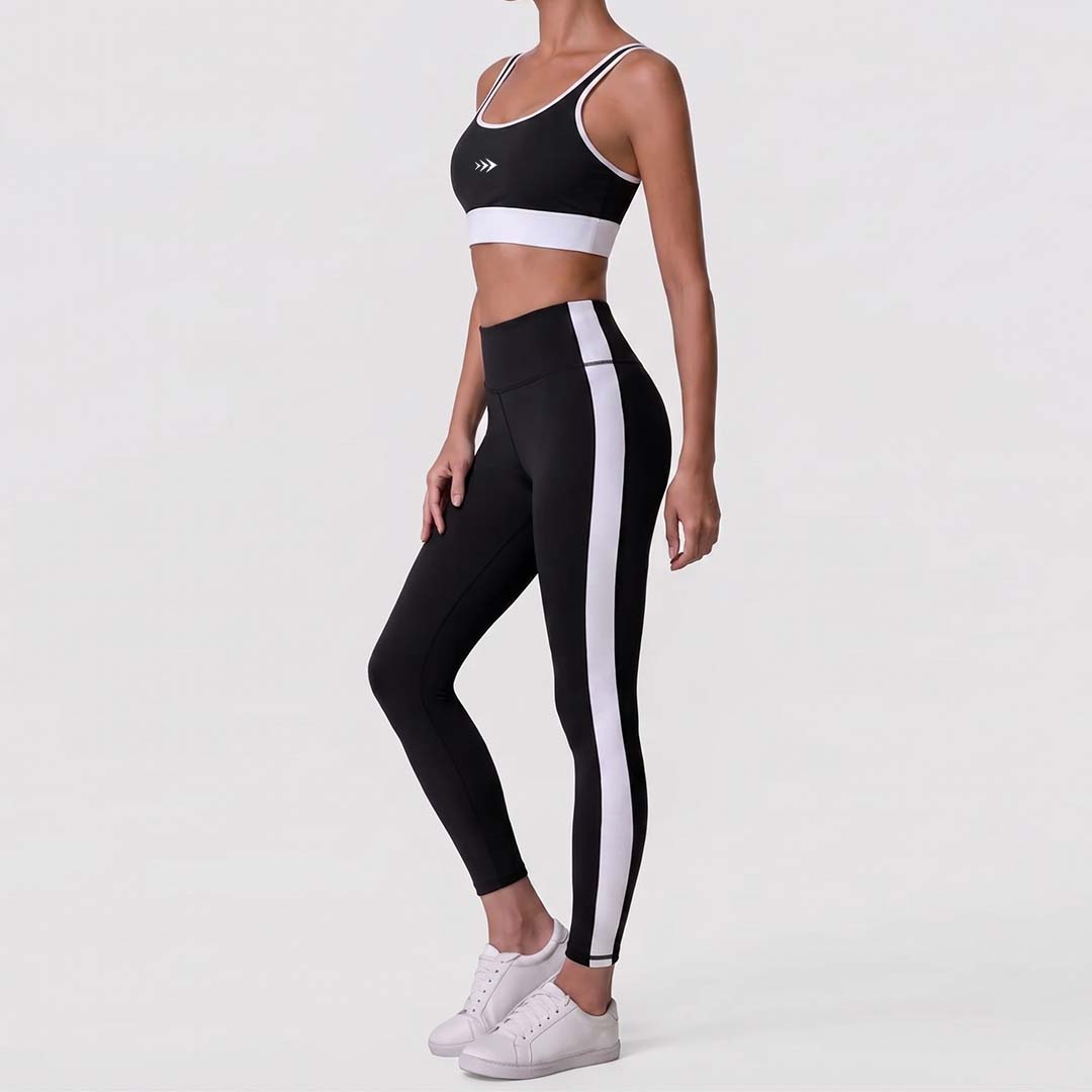 CONJUNTO FITNESS FEMININO SCULP PRETO S