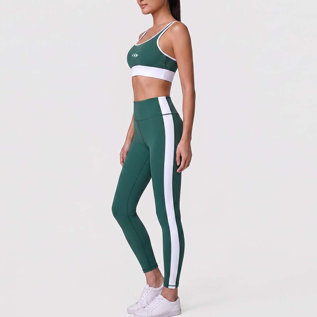 CONJUNTO FITNESS FEMININO SCULP VERDE S