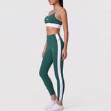 CONJUNTO FITNESS FEMININO SCULP VERDE L