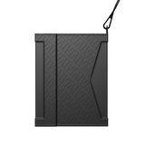 Levelo Offshore Porta-Passaporte em Pele – Preto