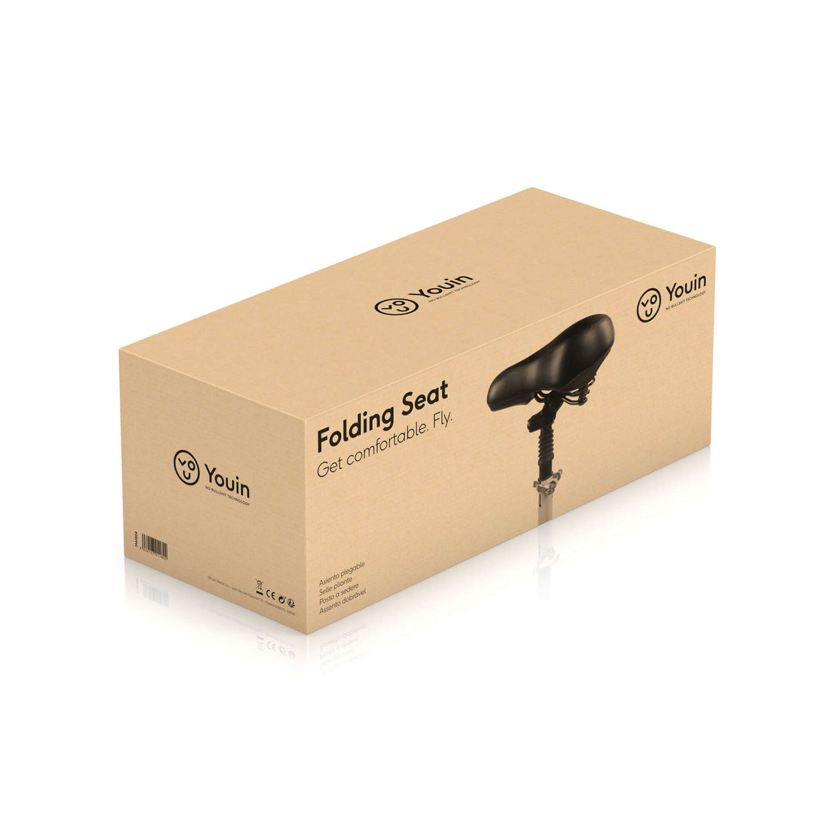 Assento Adaptável Youin para Trotinete Elétrica - BRANCO