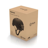 Capacete led frontal e traseiro preto - tamanho M