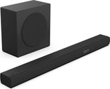 Soundbar Hisense HS3100 3.1 Canais com Subwoofer 480W – HDMI ARC, Bluetooth, DTS Virtual:X – Modelo HS3100