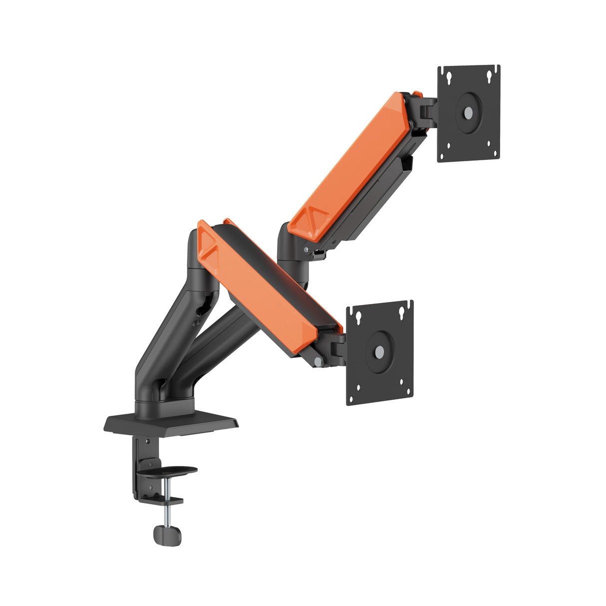 Suporte de Secretária Gaming Full-Motion para Duplo Monitor