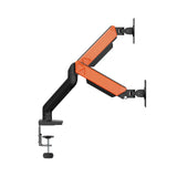 Suporte de Secretária Gaming Full-Motion para Duplo Monitor