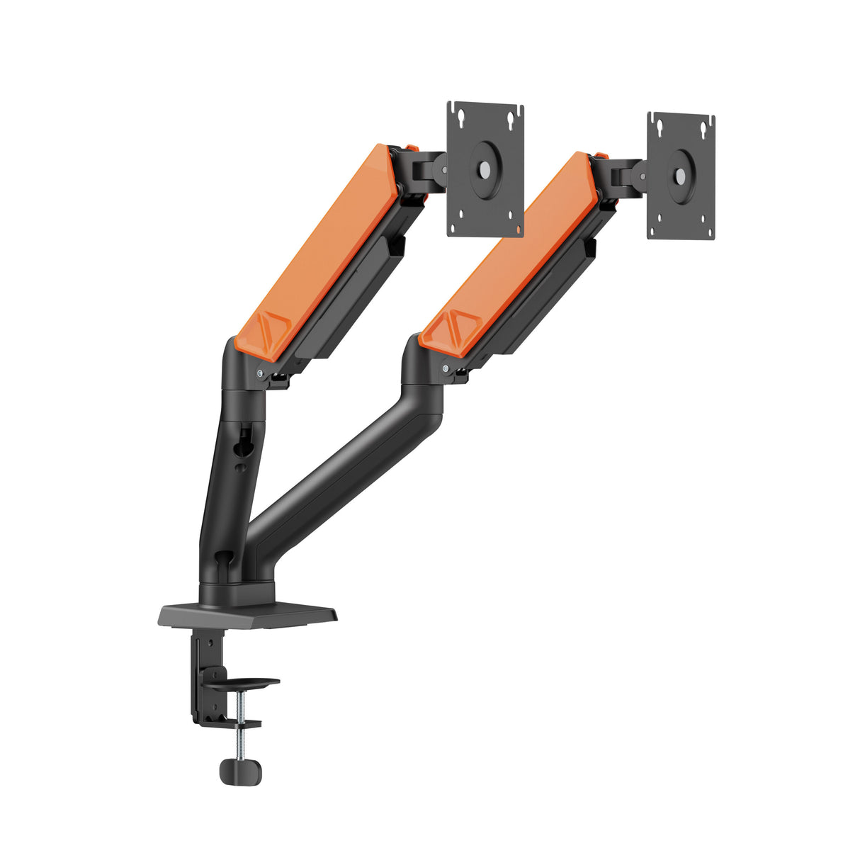 Suporte de Secretária Gaming Full-Motion para Duplo Monitor