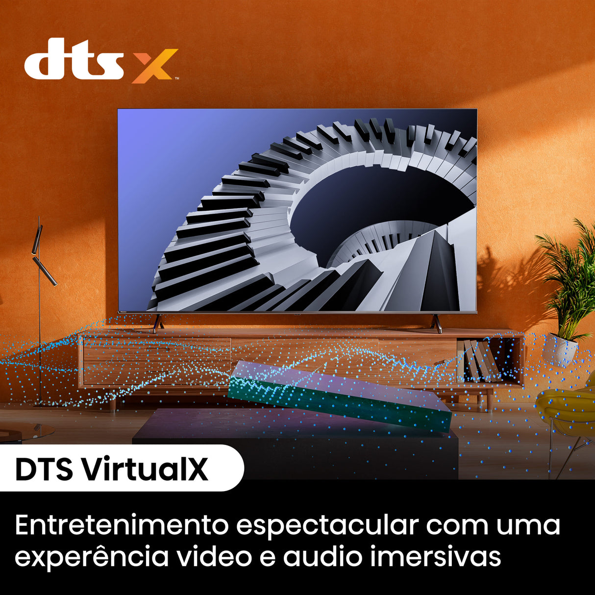 TV Hisense 55” 4K UHD Smart VIDAA