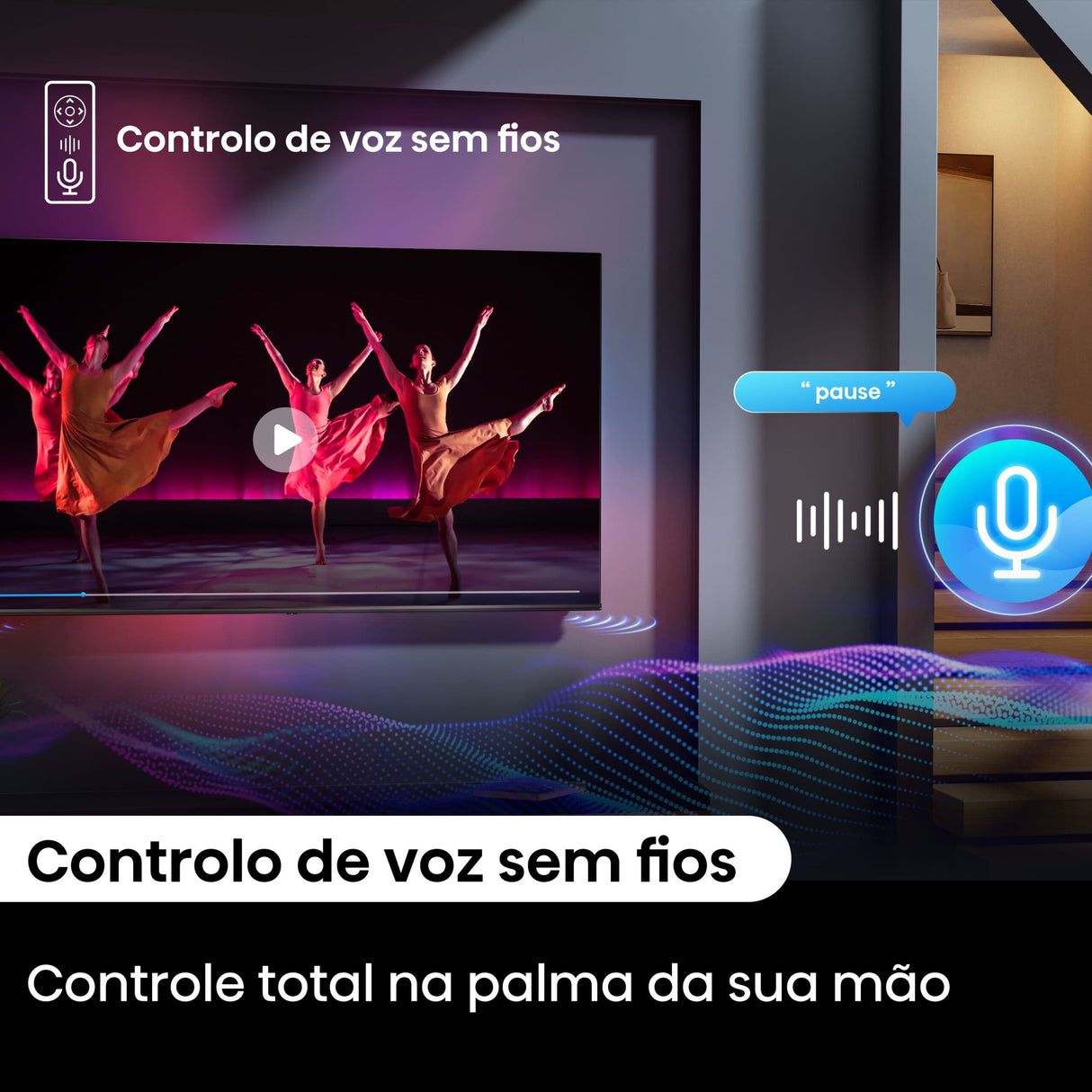TV Hisense 55” 4K UHD Smart VIDAA