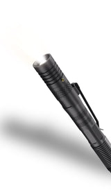 PORODO LIFESTYLE OUTDOOR 9 EM 1 LANTERNA COM SUPORTE CANETA APITO ABRIDOR DE GARRAFAS E MARTELO DE SEGURANÇA - PRETO