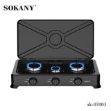 Sokany SK-07003, Fogão a Gás Portátil Três Queimadores
