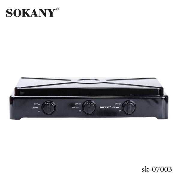 Sokany SK-07003, Fogão a Gás Portátil Três Queimadores