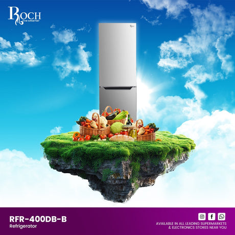 Refrigeradores ROCH 320 Ltrs. (RFR-400DB-B)