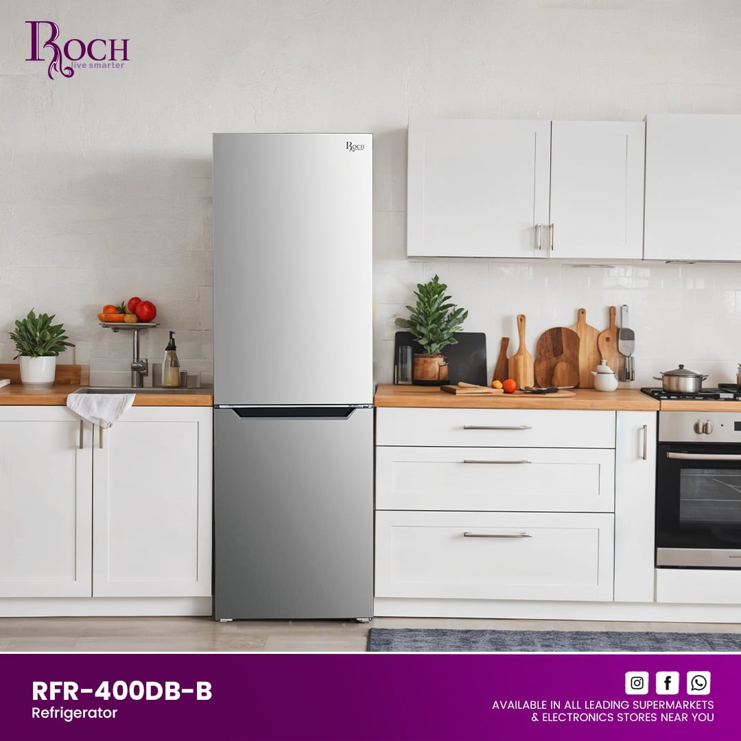 Refrigeradores ROCH 320 Ltrs. (RFR-400DB-B)