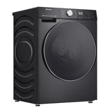 Máquina de Lavar Roupa Automática Hisense WF5S1245BB | Carregador frontal preto premium 5S Series 12kg