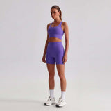 TOP FITNESS FUSION FEMININO ROXO L