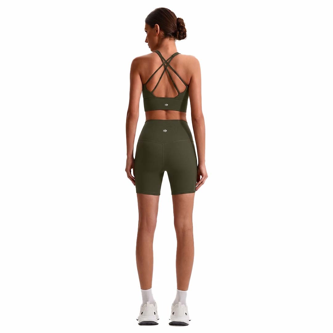 COLAN CURTO FITNESS FUSION FEMININO VERDE L