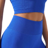 CONJUNTO FITNESS FEMININO  ELECTRIC AZUL -S
