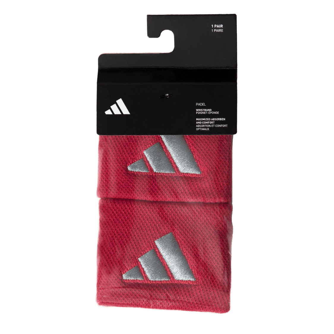 PULSEIRA ADIDAS SMALL S x2 VERMELHO/CINZA