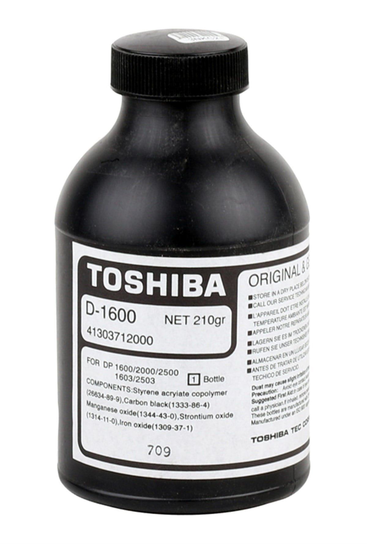 DEVELOPER TOSHIBA D-1600 E 160/200 ST 25