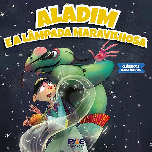 CLÁSSICOS ILUSTR - ALADIM E A LAMPÁDA MARAVILHOSA