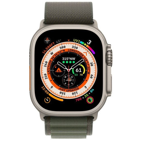 APPLE APPLE WATCH ULTRA GPS+CEL 49MM TITANIUM CASE WITH GREEN MQFN3