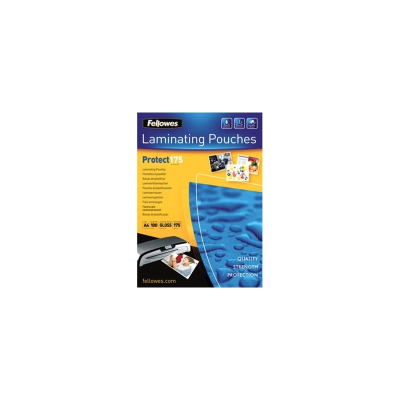 BOLSAS PLASTIFIC.FELLOWES 175MIC A4/100