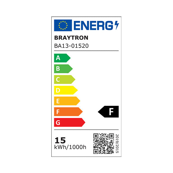 Lâmpada LED Bulbo 15W 1350lm E27 6500K Braytron