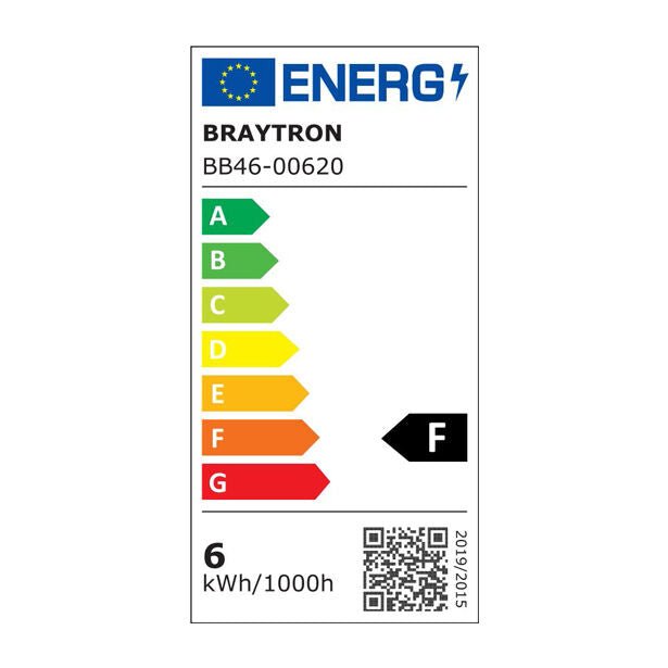Lâmpada LED Filamento ST64 6W E27 2200K Âmbar Braytron – Vintage e Aconchegante