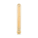 Lâmpada LED Filamento Tubular T30 6W E27 2200K Âmbar Braytron – Design Clássico para Decoração Retrô
