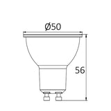 Lâmpada LED G10 6W 3020 4000K Dimerizável 220V Braytron