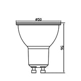 Lâmpada LED Spot 6,5W GU10 4000K 580lm Braytron