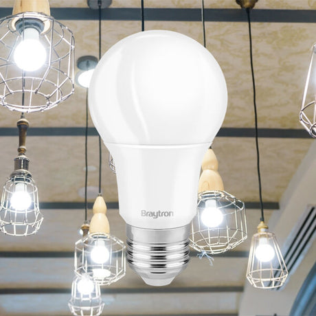 Lâmpada LED Bulbo 9W 806lm E27 6500K Braytron