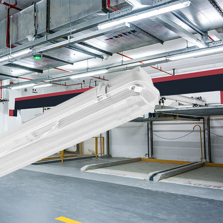 Luminária LED à Prova d'Água Braytron Aqualine 1x1.2m IP65 | Iluminação à Prova d'Água
