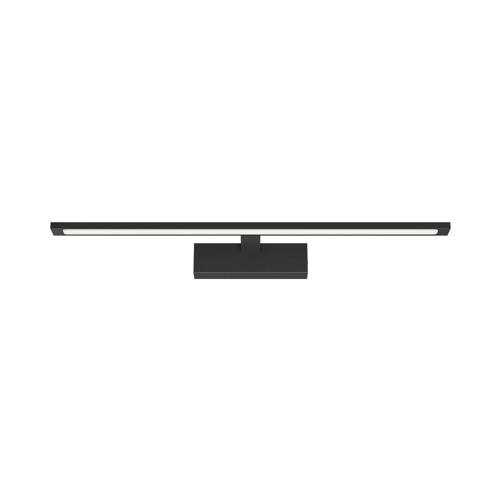 Luminária Braytron Aria 600 12W 3IN1 Preta IP44 para Espelho | Iluminação Regulável