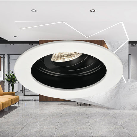 Spot LED Braytron Beta Redondo Branco | Iluminação Direcionada