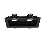 Spot LED Braytron Beta Quadrado 2D Preto | Iluminação Direcionada