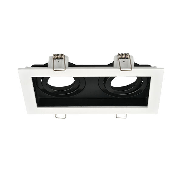 Spot LED Braytron Beta Quadrado 2D Branco | Iluminação Direcionada