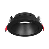 Spot LED Braytron Beta Redondo Preto com Acabamento Preto | Iluminação Direcionada
