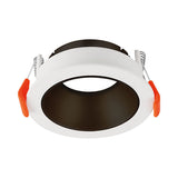 Spot LED Braytron Beta Redondo Branco com Acabamento Bronze | Iluminação Direcionada