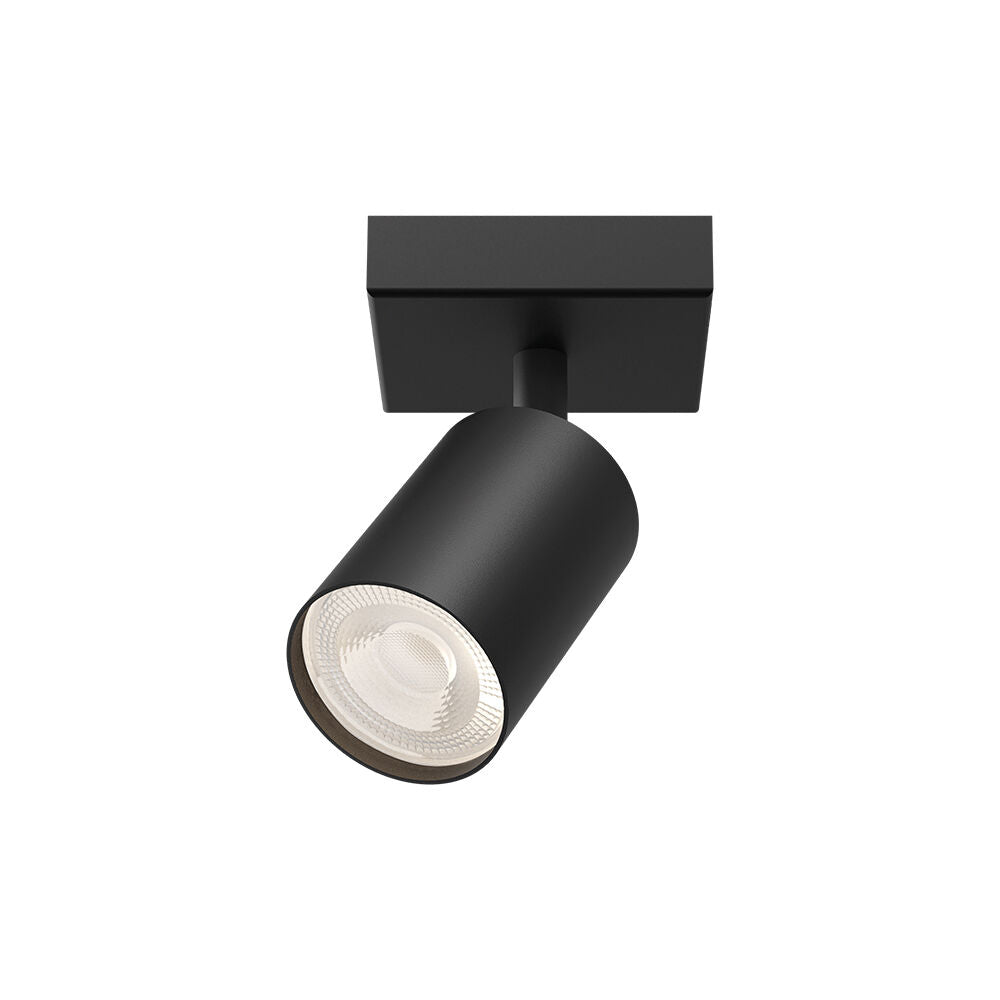 Spot LED Braytron Beta SRQ 1 Preto GU10 | Iluminação Direcionada