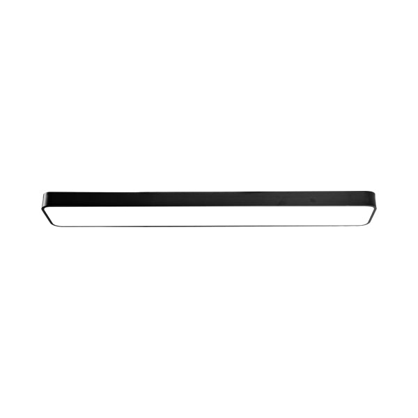 Luminária de Teto Braytron Blade Linear 45W Preta 3IN1 | Iluminação Regulável