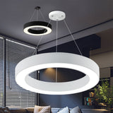 Luminária de Teto Braytron Blade Pendente Redonda 45W Branca com Controle Remoto | Iluminação Regulável