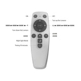 Luminária de Teto Braytron Blade Pendente Redonda 45W Branca com Controle Remoto | Iluminação Regulável
