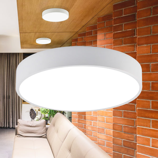 Luminária de Teto Braytron Blade Redonda 36W 3IN1 Branco | Iluminação Direcionada