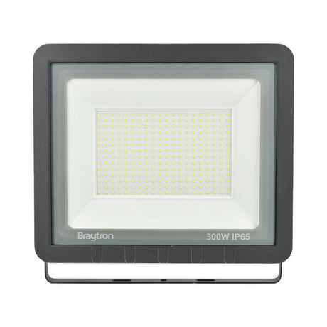 Projetor LED Braytron 300W 6500K | Iluminação Externa à Prova d'Água IP65