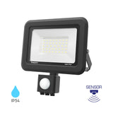 Projetor LED Braytron 30W 6500K | Iluminação Externa IP54 com Sensor