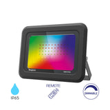 Projetor LED Braytron 50W RGB | Iluminação Externa Colorida à Prova d'Água IP65