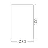 Spot LED Braytron Gama 8011 Redondo Branco GU10 | Iluminação Direcionada