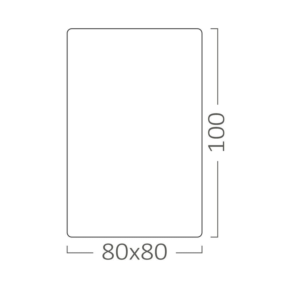 Spot LED Braytron Beta 8012 Quadrado Branco GU10 | Iluminação Direcionada