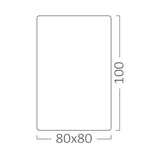 Spot LED Braytron Beta 8012 Quadrado Branco GU10 | Iluminação Direcionada